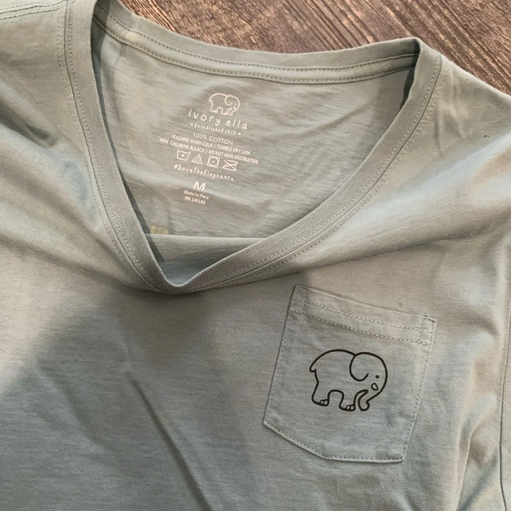 Ivory Ella Teal Elephant Graphic Tee - Book, Glasses - Picture 4 of 4